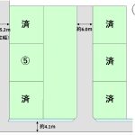 倉敷市連島町鶴新田売地 全6区画6,374,450円