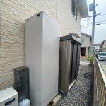 エコキュート、物置