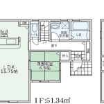 1号棟(間取)